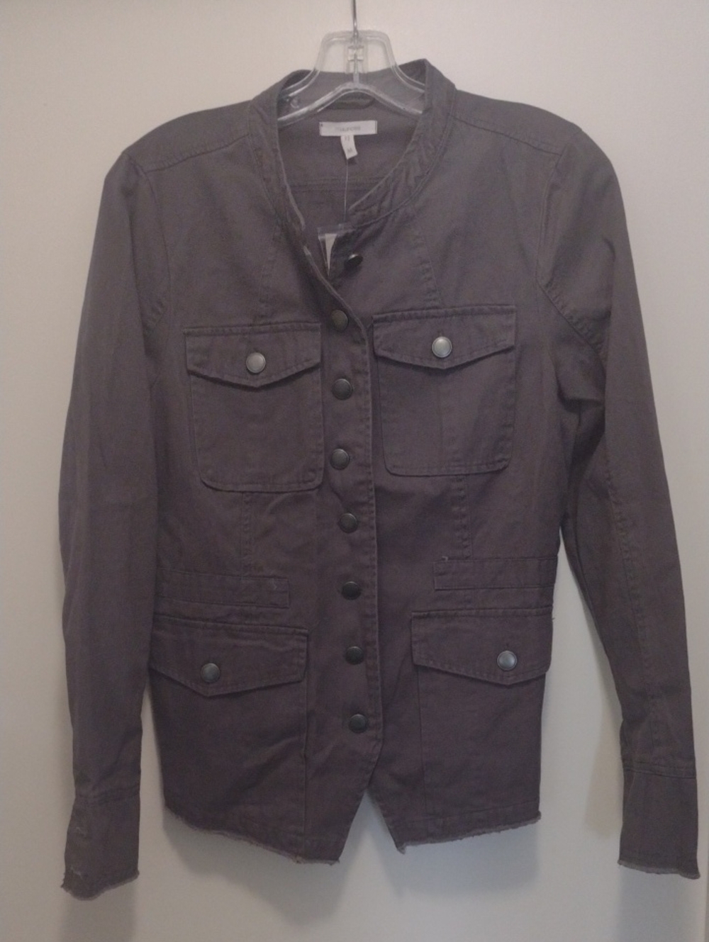 Maurices Women's Gray Utility Jacket (J1066)
